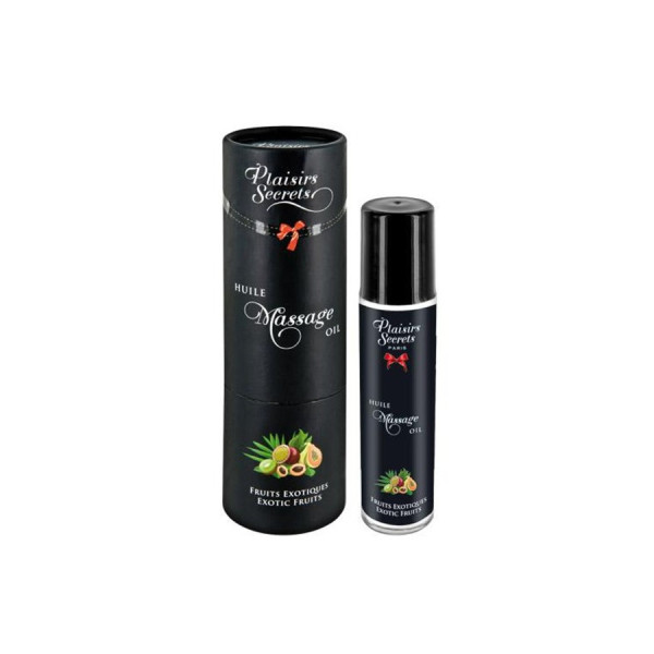 Huile de massage comestible fruits exotiques 59ml 